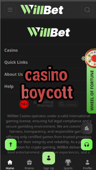 Casino Boycott - Ethical Gambling Alternatives-casinoorder.vip